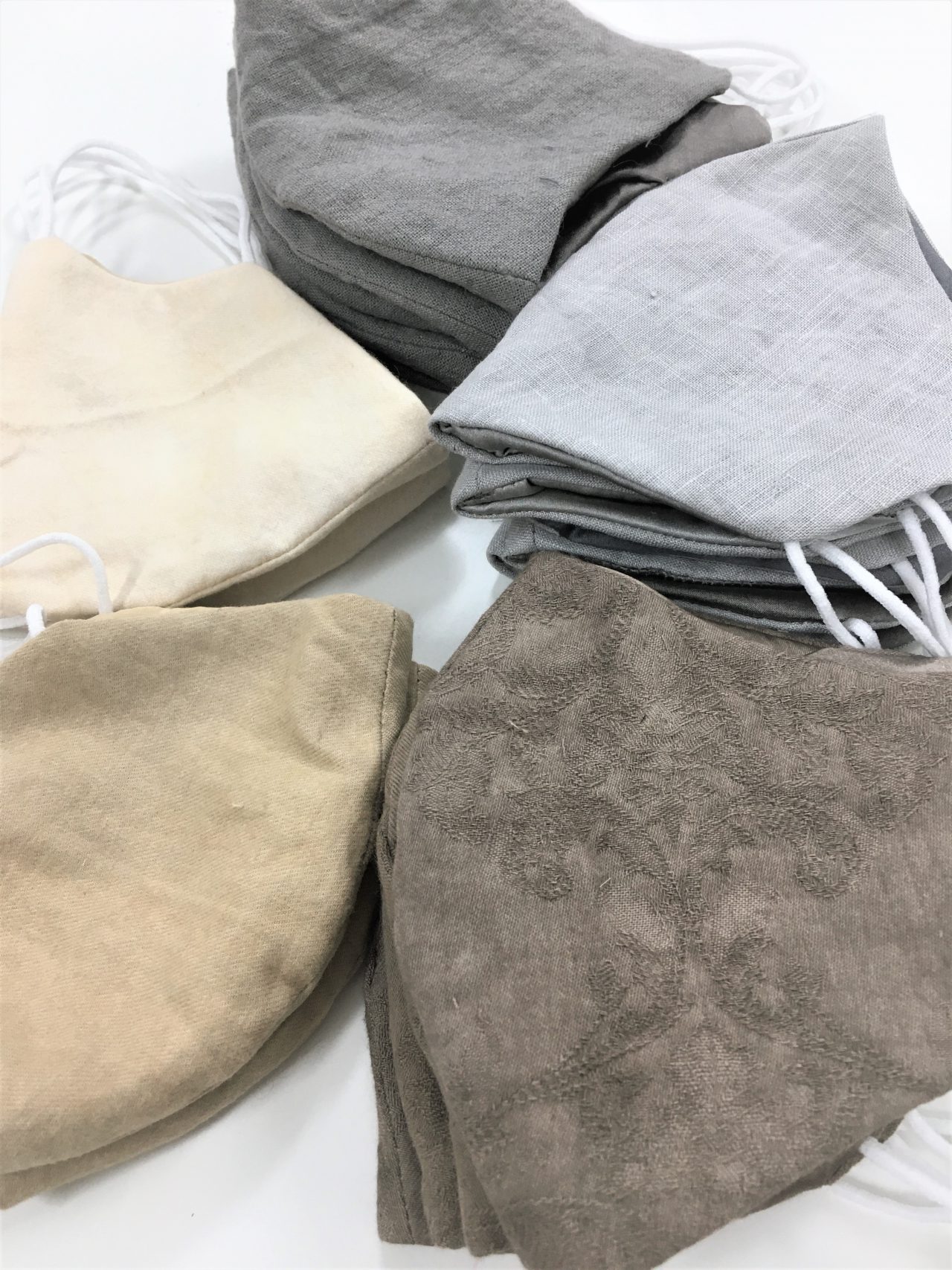 植物染めマスク