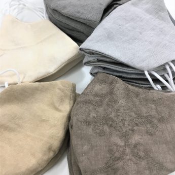 植物染めマスク