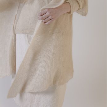 KNIT 001 七分袖丈カーディガン